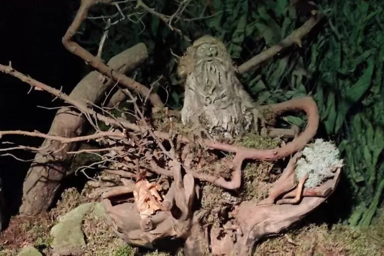 Заславль-древний город. Музей "Мифологии и леса."